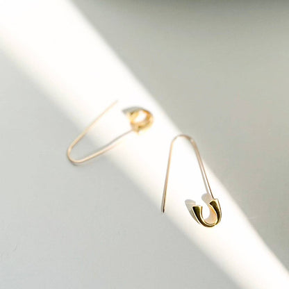 Safety Pin Hoops | Natalie Clare (IL)