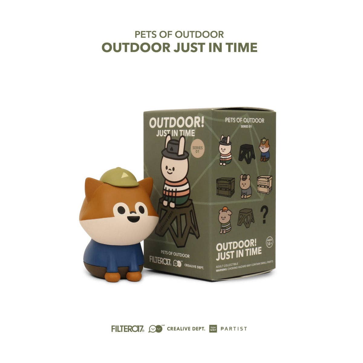Outdoor Animal Vol.1 Blind Box Figurines | TOY WAY (Japan)