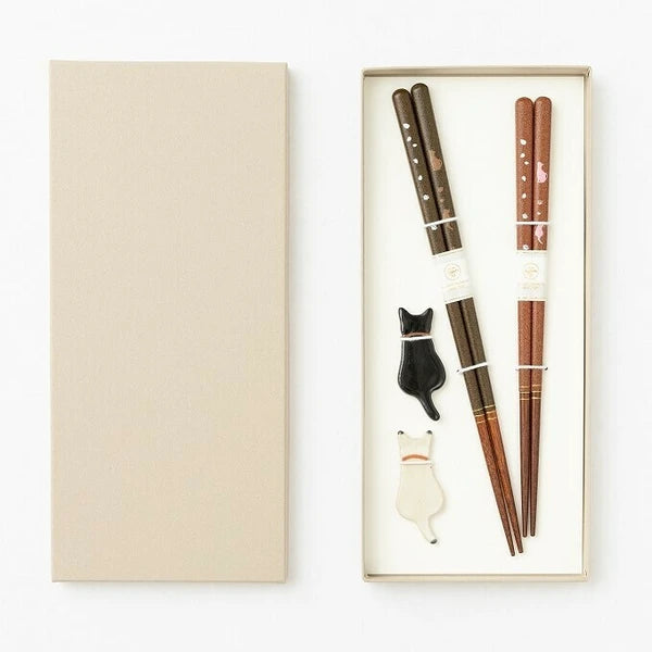 Cat Chopstick Gift Set | Ogishi Tadashi Shoten (Japan)