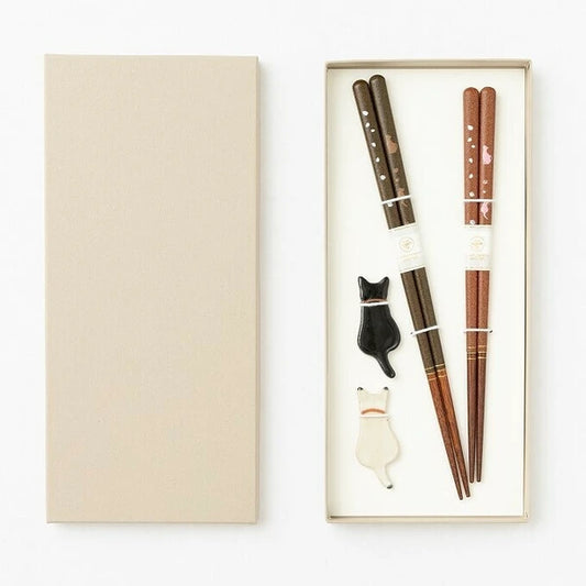 Cat Chopstick Gift Set | Ogishi Tadashi Shoten (Japan)