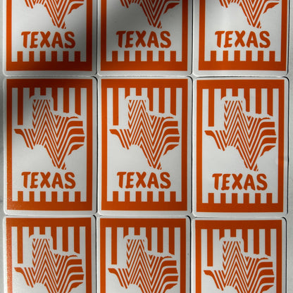 Texasburger Vinyl Sticker | Nate Duval (MA)