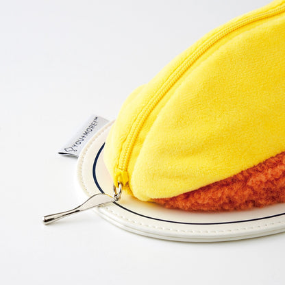 Fluffy Omurice Katsudon Pouch Case | You+More (Japan)