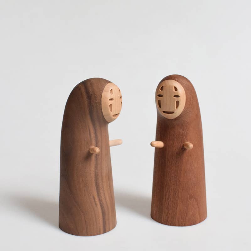 No-Face Bottle Opener | Handcrafted in Black Walnut/Sapele | Senser (NJ)