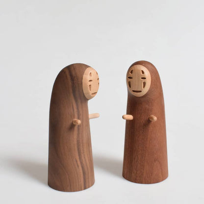 No-Face Bottle Opener | Handcrafted in Black Walnut/Sapele | Senser (NJ)