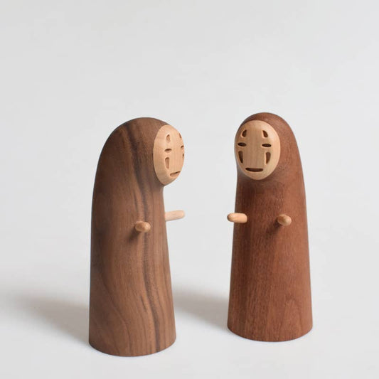 No-Face Bottle Opener | Handcrafted in Black Walnut/Sapele | Senser (NJ)