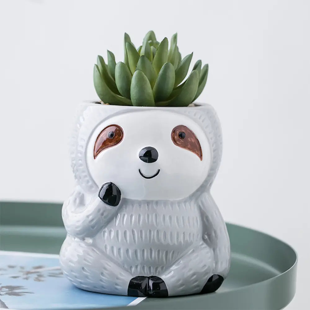 Gray Sloth Planter