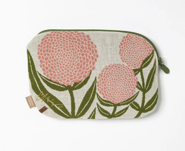 Mantis Woven Gauze Zipper Pouch | moritaMiW (Japan)