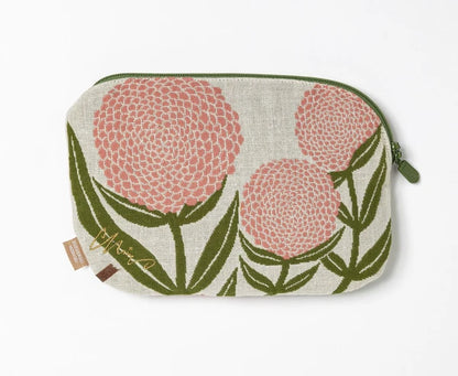 Mantis Woven Gauze Zipper Pouch | moritaMiW (Japan)