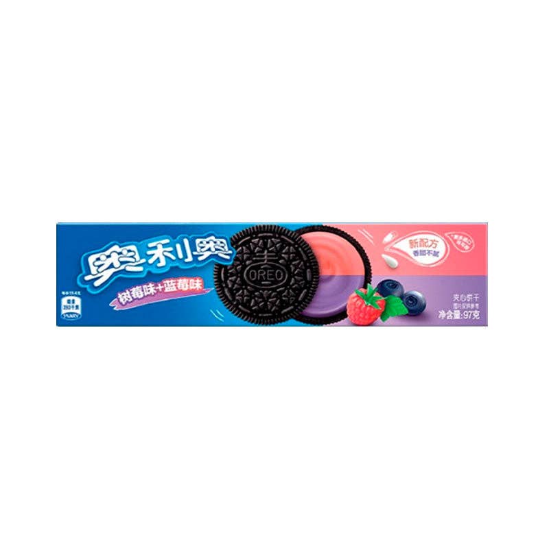 Oreo Biscuit Blueberry & Raspberry