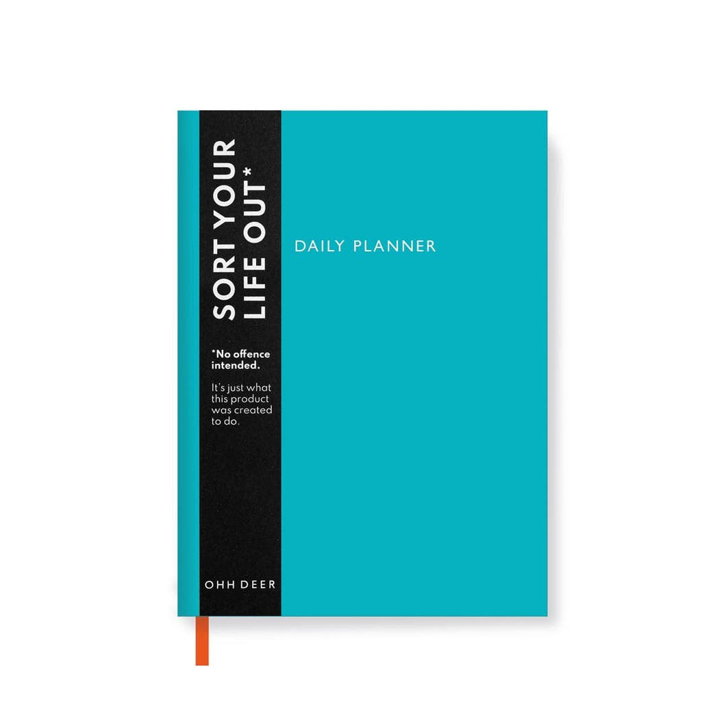 Sea Teal Daily Planner | Ohh Deer (UK)