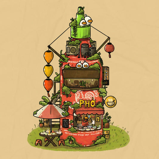 Sriracha Bottle Print | Sushiboiiiyy (Canada)