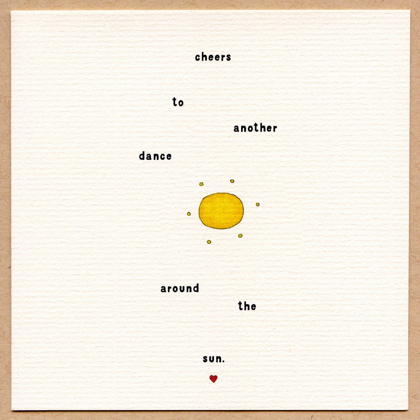 Dance Around the Sun Birthday Card | Beth Mueller (VT)