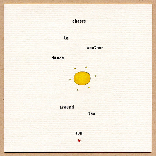 Dance Around the Sun Birthday Card | Beth Mueller (VT)