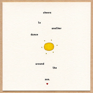 Dance Around the Sun Birthday Card | Beth Mueller (VT)