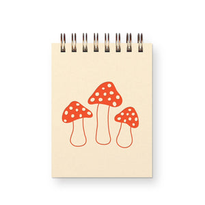 Mushroom Mini Jotter Notebook | Ruff House Print Shop (KS)