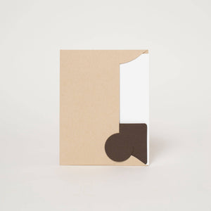 Cat Boxes Birthday Letterpress Card | Fugu Fugu Press (CA)