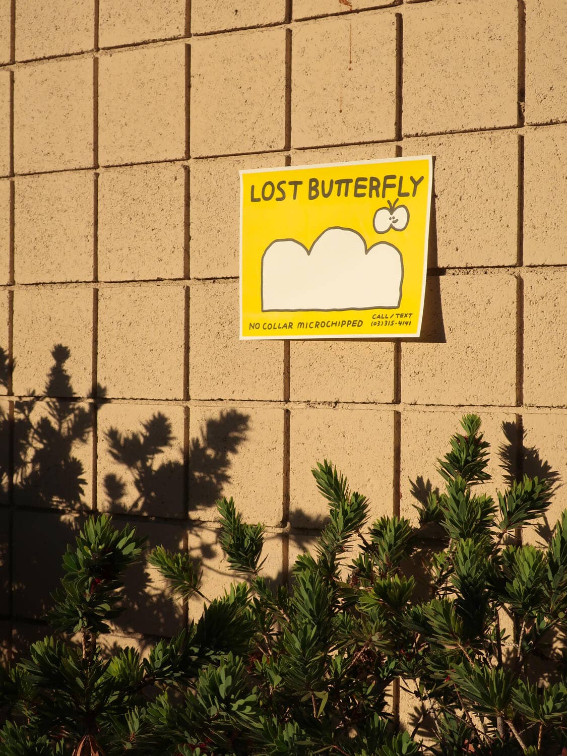 Lost Butterfly Risograph Art Print | Oitama (CA)