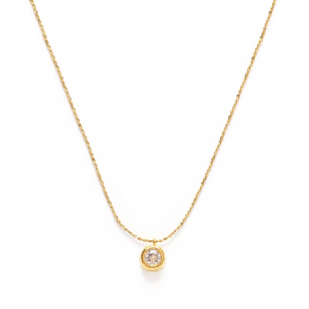 Single Crystal Pendant Necklace | Amano Studio (CA)
