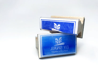 By Snail Wooden Handle Rubber Stamp | Portland Stamp Company (OR)