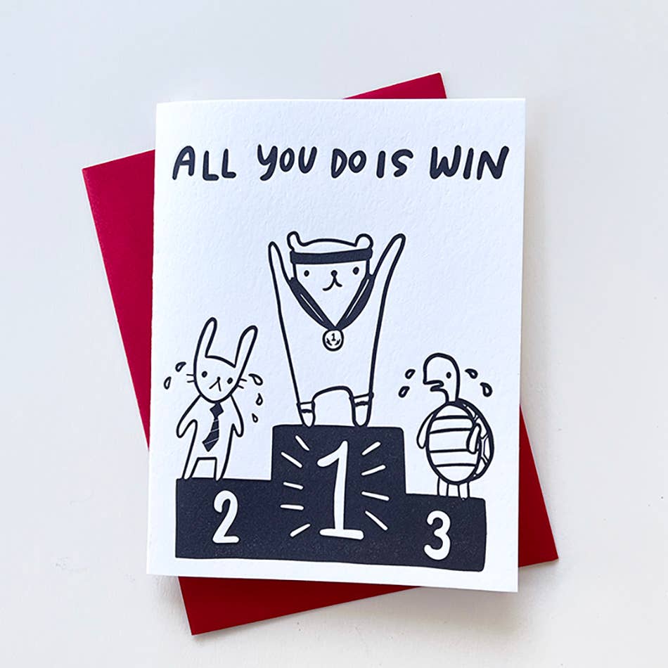 All You Do Is Win Card Card | Ghost Academy (CA)