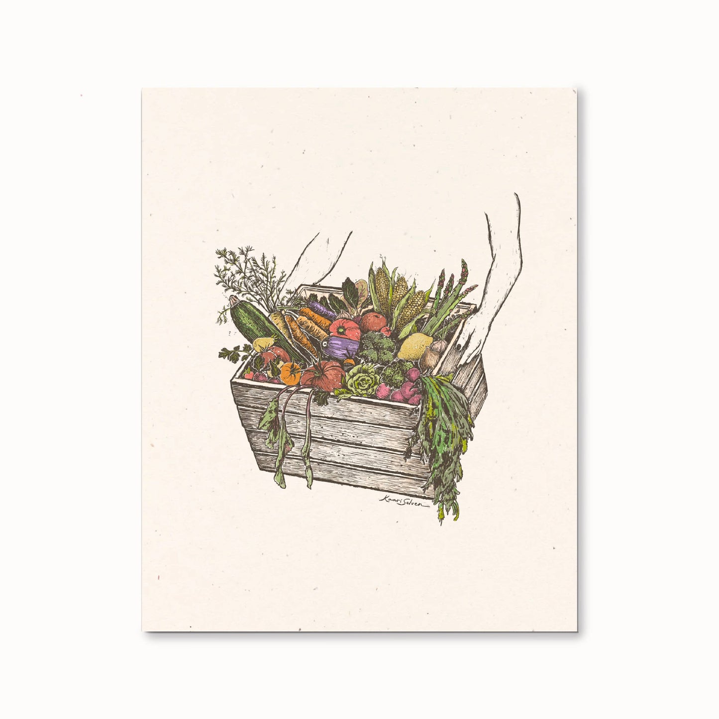 Harvest Bounty I Art Print | Kaari Selven (OR)