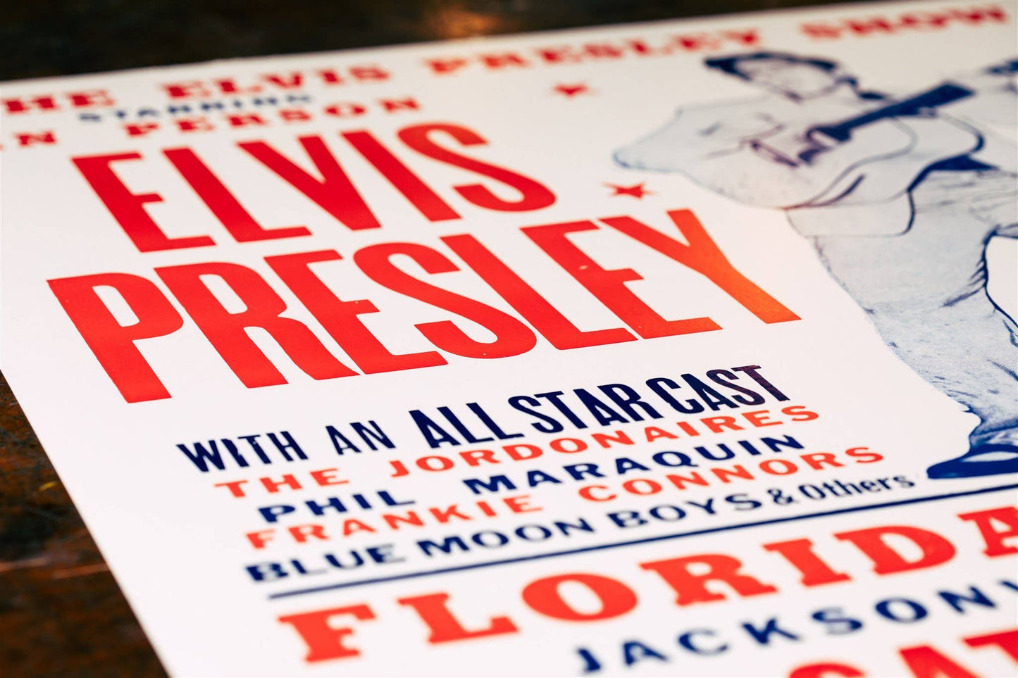 Elvis Presley Letterpress Print | Hatch Show Print (TN)