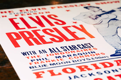 Elvis Presley Letterpress Print | Hatch Show Print (TN)
