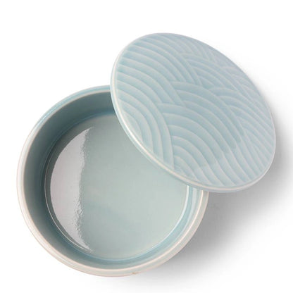 Himari Light Blue Ceramic Bowl | Tall | (Japan)