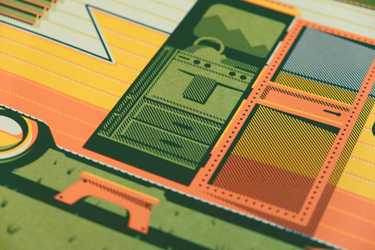 Camper Series Screenprint | Sierra | DKNG Studios (CA)