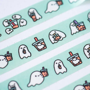 Boba Ghosts Washi Tape | Robot Dance Battle (CA)