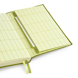 Olive Green Fabric Daily Planner | A5 | Kaleido (UK)