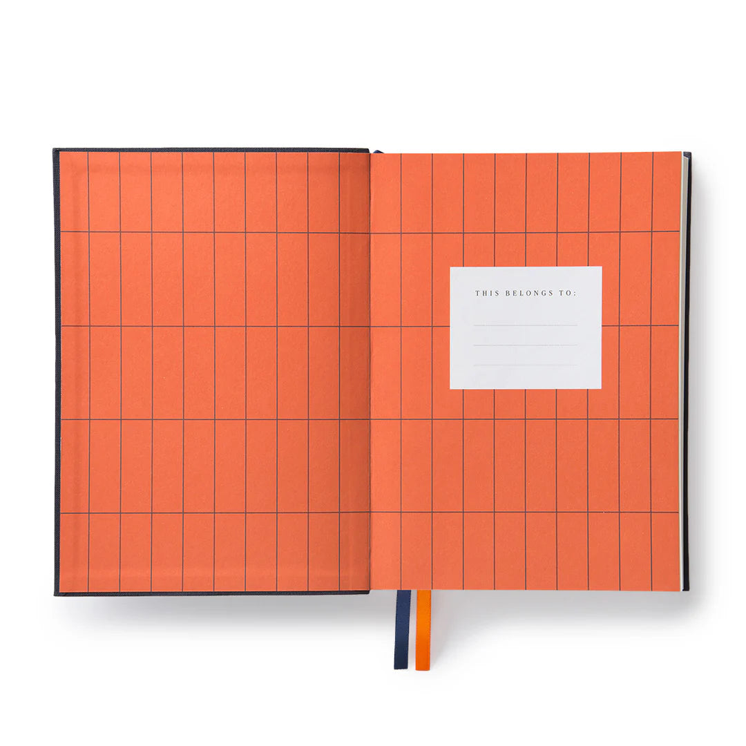 Off Black Fabric Daily Planner (A5) | Kaleido (UK)