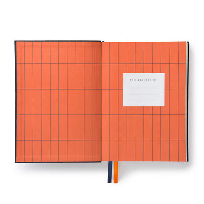 Off Black Fabric Daily Planner (A5) | Kaleido (UK)