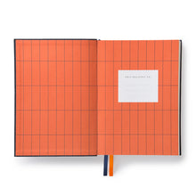Load image into Gallery viewer, Off Black Fabric Daily Planner | A5 | Kaleido (UK)
