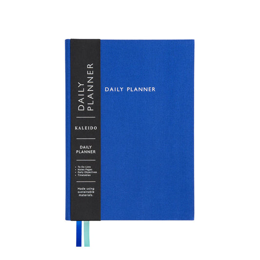 Ultramarine Fabric Daily Planner (A5) | Ohh Deer (UK)