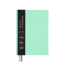 Load image into Gallery viewer, Mint Fabric Daily Planner | A5 | Kaleido (UK)
