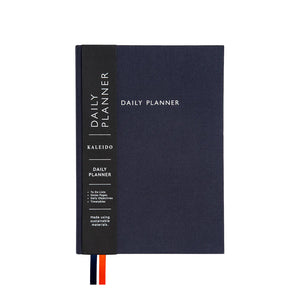 Off Black Fabric Daily Planner | A5 | Kaleido (UK)