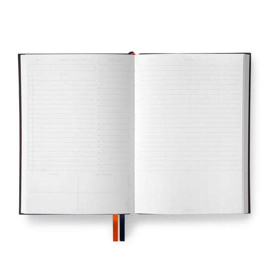 Ultramarine Fabric Daily Planner (A5) | Ohh Deer (UK)