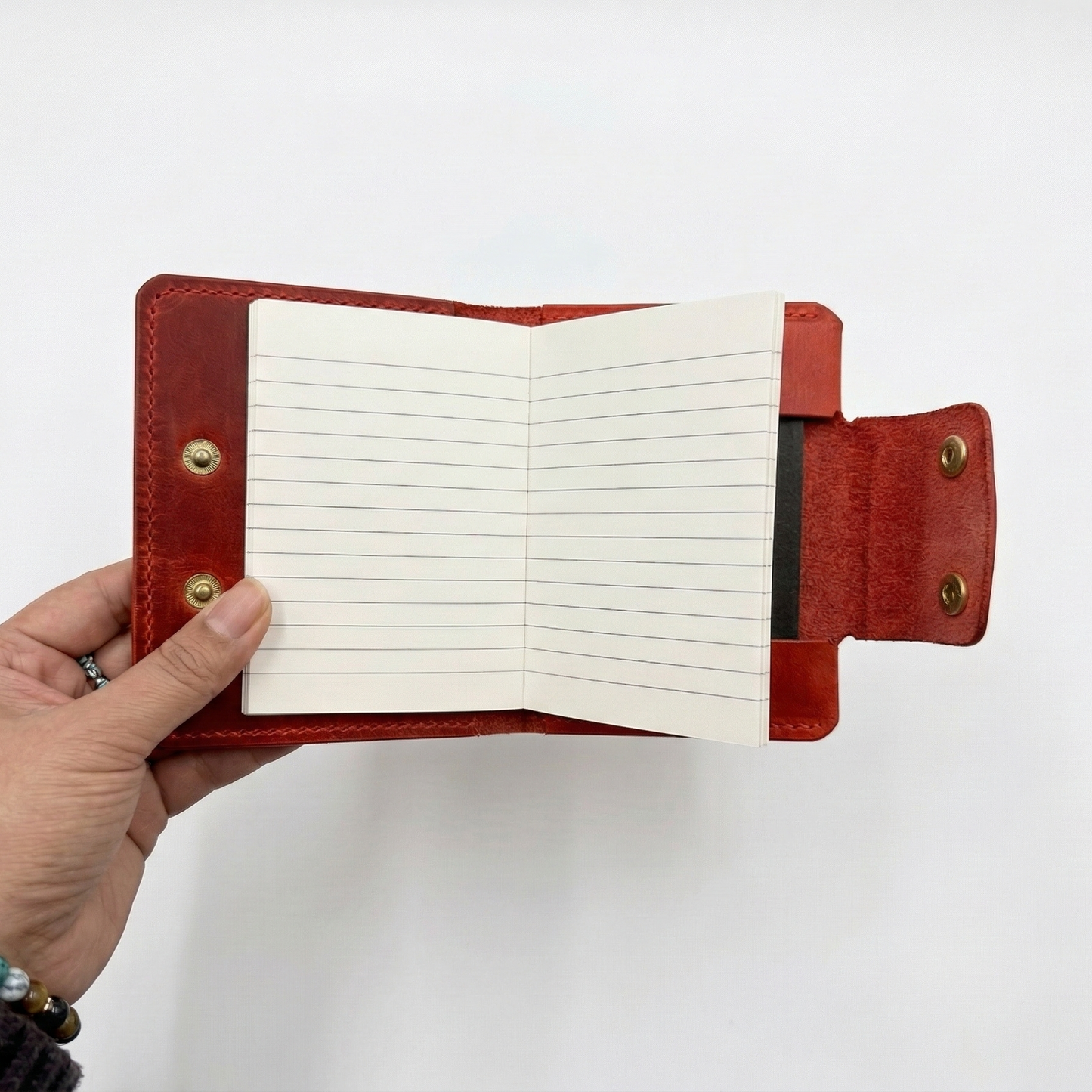 A7 Leather Journal Cover | Handmade | Gomez Handcrafted Leathergoods (TX)