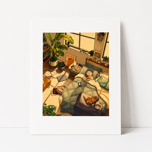 Afternoon Nap Art Print | Felicia Chiao (CA)