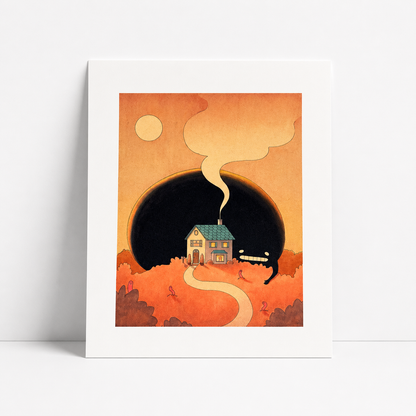 Agoraphobia Art Print | Felicia Chiao (CA)