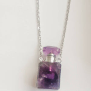 Gemstone Mini Perfume Bottle Necklace | Christine Jehlickova (ONT)