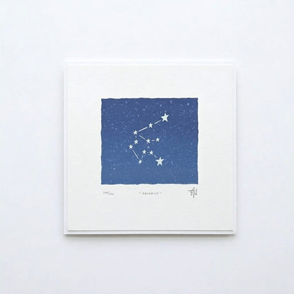 Zodiac Constellation Screenprint | Allison & Jonathan Metzger (IA)
