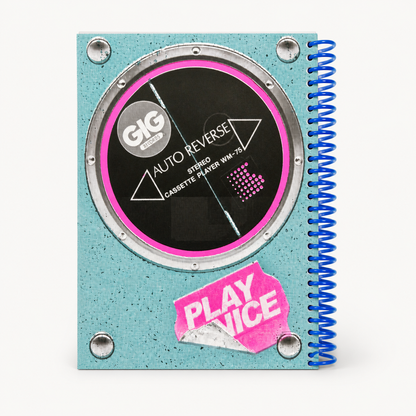 Audio Log Album Listening Journal | Play Nice Press (TX)