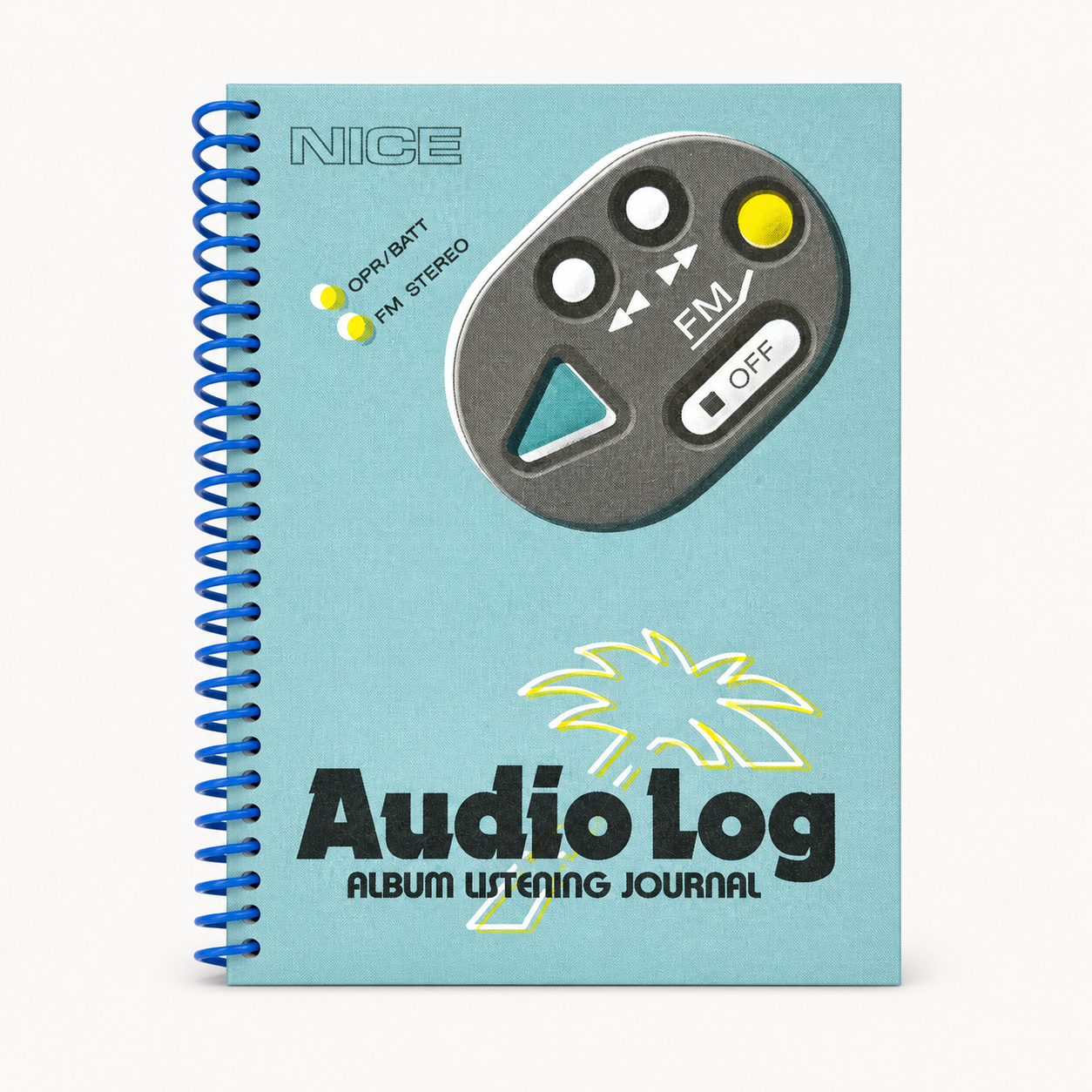 Audio Log Album Listening Journal | Play Nice Press (TX)