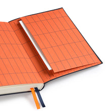 Load image into Gallery viewer, Off Black Fabric Daily Planner | B6 | Kaleido (UK)
