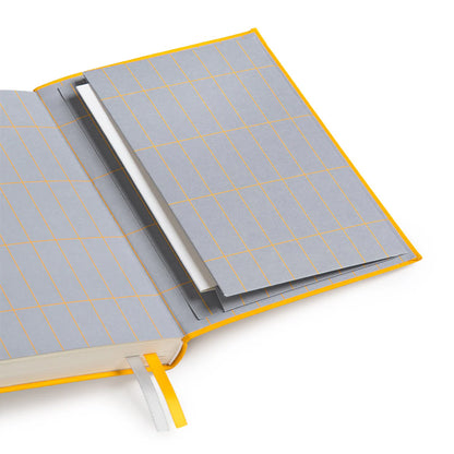 Yellow Fabric Daily Planner | B6 | Kaleido (UK)