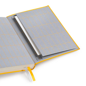 Yellow Fabric Daily Planner | B6 | Kaleido (UK)