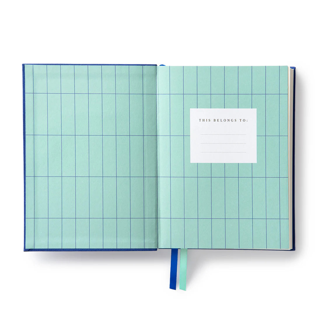 Ultramarine Fabric Daily Planner | B6 | Kaleido (UK)