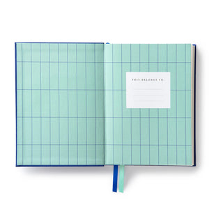 Ultramarine Fabric Daily Planner | B6 | Kaleido (UK)
